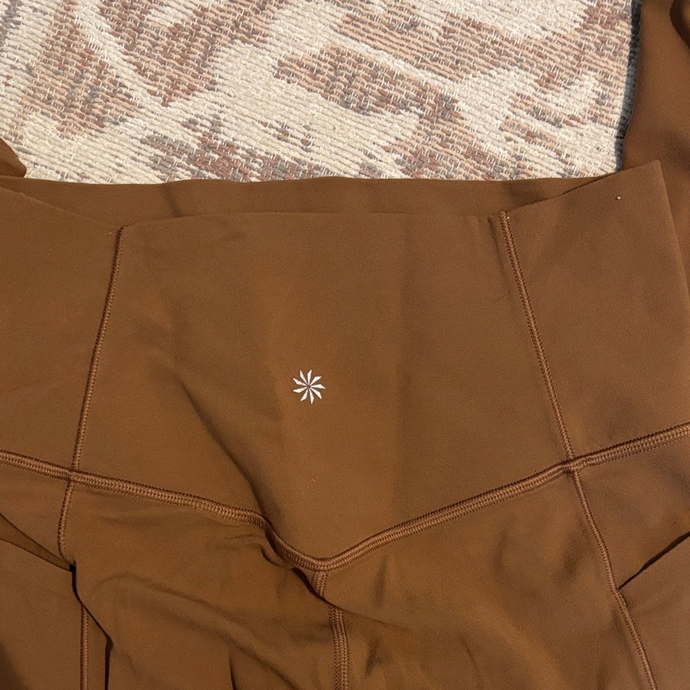 Athleta Brown High-Waisted Leggings - Picture 4 of 4